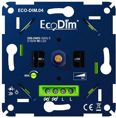 Variateur led Enzo ecodim 0-150w coupure phase - encastrable - eco-dim.04 - 4355410