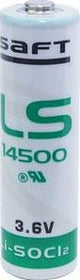 SAFT LI-SOCL2 LS14500 CFG 3.6V AA Batterie 2,6AH