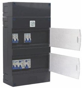 Boîte de distribution Enzo Gacia 1 phase avec 4 groupes d'extrémité - 4517700