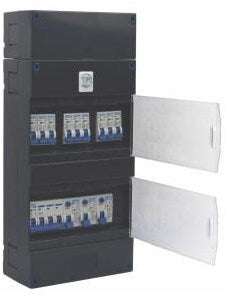 Boîte de distribution Enzo Gacia 3 phases avec 9 groupes d'extrémité - 4517750