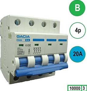 Enzo Gacia installation automate 20a. b kar 4p gacia 4517822