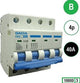 Disjoncteur d'installation Enzo Gacia 40a. b chariot 4p gacia - 4517828