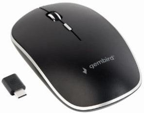 Enzo gembird souris optique sans fil usb blanc noir 9510043