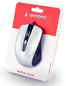 Enzo Gembird souris optique USB noir argent 9510013