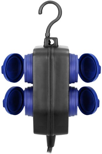 Ngk enzo haoppeling noir ip44 h05 3x1,5qmm 5m 4v avec valve | cordon en caoutchouc 6871980