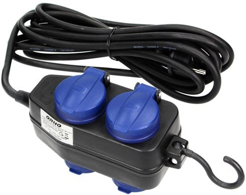 Ngk enzo haoppeling noir ip44 h05 3x1,5qmm 5m 4v avec valve | cordon en caoutchouc 6871980