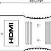 Connecteur Enzo HDMI 2 x femelle 7580698