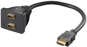 Enzo Répartiteur HDMI mâle -> 2 xHDMI femelle - 7580686
