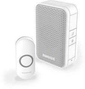 Sonnette portable sans fil Enzo Honeywell avec bouton poussoir 100m 8421010