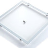 Cadre de montage Enzo | pour panneau LED 60x60cm | blanc | système de clic - 5417889