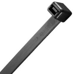 Attache-câble Enzo (tyrap) 7,6x370mm noir (tie-wrap) - 100 pièces 4115150