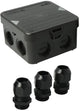 Boîte de câble Enzo attema ak1 | + 3 presse-étoupes m25 ip65 noir - 4034023