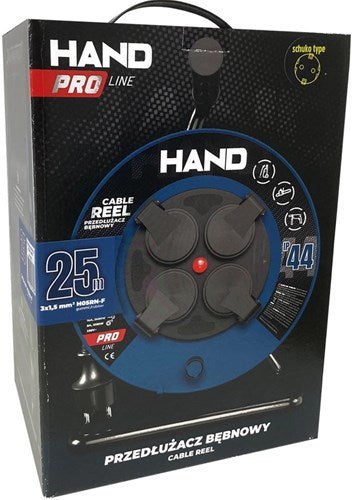 Enrouleur de câble Enzo | h05 | 3x1,5qmm | 25m | bleu | ip44 - 1167286