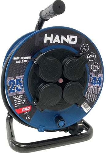 Enrouleur de câble Enzo | h05 | 3x1,5qmm | 25m | bleu | ip44 - 1167286