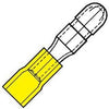 Enzo cosse de câble fiche ronde mâle jaune 5mm - 4433660