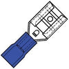 Enzo cosse fiche plate femelle bleu 6,3x0,8mm - 4433320