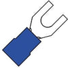 Enzo cosse de câble fourche bleu 5,3mm 4433400