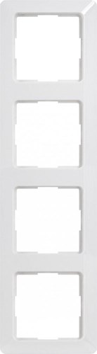 Enzo kopp hk02 blanc arctique | Cadre de recouvrement 4 voies - 4621230