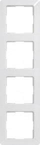 Enzo kopp hk02 blanc arctique | Cadre de recouvrement 4 voies - 4621230