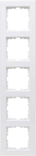 Enzo kopp hk07 cadre de recouvrement 5 voies blanc - 4622240