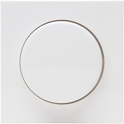 Enzo kopp hk07 plaque de recouvrement blanche + variateur à bouton 4622030