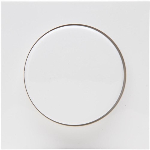 Enzo kopp hk07 plaque de recouvrement blanche + variateur à bouton 4622030