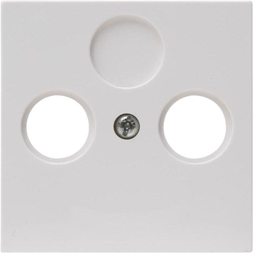 Enzo kopp hk07 cadre de couverture blanc pour coaxial 4622040
