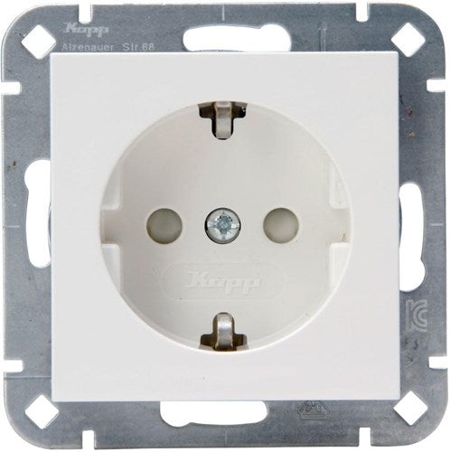 Enzo kopp hk07 prise encastrable blanche ra avec protection enfant. 4622110