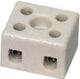 Enzo bornier porcelaine 6 mm2 2 pôles 4041800