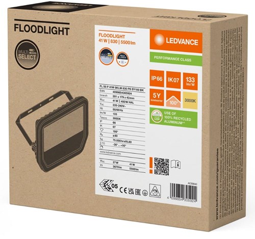 Enzo Lampe d'extérieur LED solaire en acier inoxydable 5017530