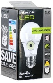 Lampe Enzo LED GLS avec capteur 4,8 watts - LED0500