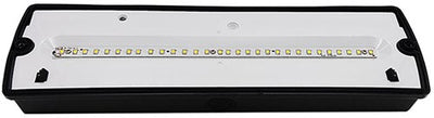 Éclairage de secours LED en saillie Enzo | 3w | ip65 noir - 5021702