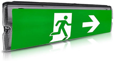 Éclairage de secours LED en saillie Enzo | 3w | ip65 noir - 5021702