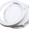 Downlighter à panneau LED Enzo | blanc | 10-18w | 3000k | dimmable + capteur IR | réglable 10-15-18w | diamètre 220mm - led2580