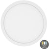 Downlighter à panneau LED Enzo | blanc | 6-18w | tri-blanc + capteur hf | cct3000-4000-6000k | 6-12-18s | diamètre 230mm - led2570