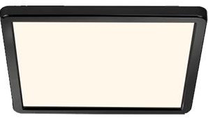 Plafonnier LED Enzo | oja 29 carré noir 14,5w 3000k 4000k 29cm - 4802308