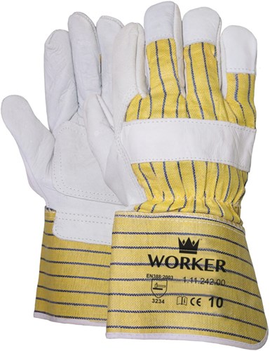 Gants de travail en cuir Enzo cat.2 taille 10 - 11124200