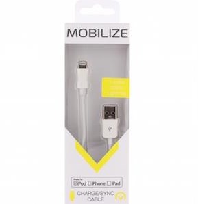 Enzo mobilise le câble de chargement USB Apple Lightning 1,0 mètre blanc - 9540010