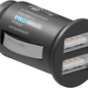 Enzo mobilise chargeur de voiture USB 2400ma noir + câble USB-C 1m 9540128