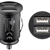 Enzo mobilise chargeur de voiture USB 2400ma noir + câble USB-C 1m 9540128
