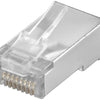 Prise modulaire Enzo 8p 8c rj45 blindée par pièce 2575189