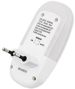 Enzo Mueller Lampe de nuit LED avec interrupteur crépusculaire et capteur 0,3w 1500k 5652130