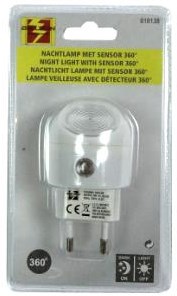 Veilleuse Enzo avec capteur LD 360 degrés. LED rotative 5651152