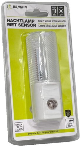 Veilleuse Enzo avec capteur LD 3LED 5651151
