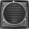 Enzo nedco grille extérieure inox carrée 100 mm nedco - 1400465