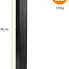 Lampadaire Enzo | noir | 80 cm | carré | 12w mené | ip44 3000k | logiciels intelligents ool-50018 - a5019000