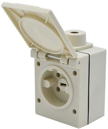 Prise en saillie Enzo Perilex | Alimentation 16a swd ip44 - 4052914