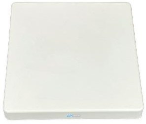 Plaque de plafond Enzo carrée blanc 4214140