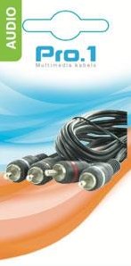 Enzo pro-1 audio 2 tulipes mâles -> 2 tulipes mâles 5 mètres 9206050