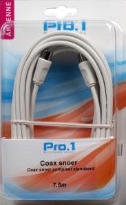 Câble coaxial Enzo pro-1 complet standard 7,5 mètres - 9291408